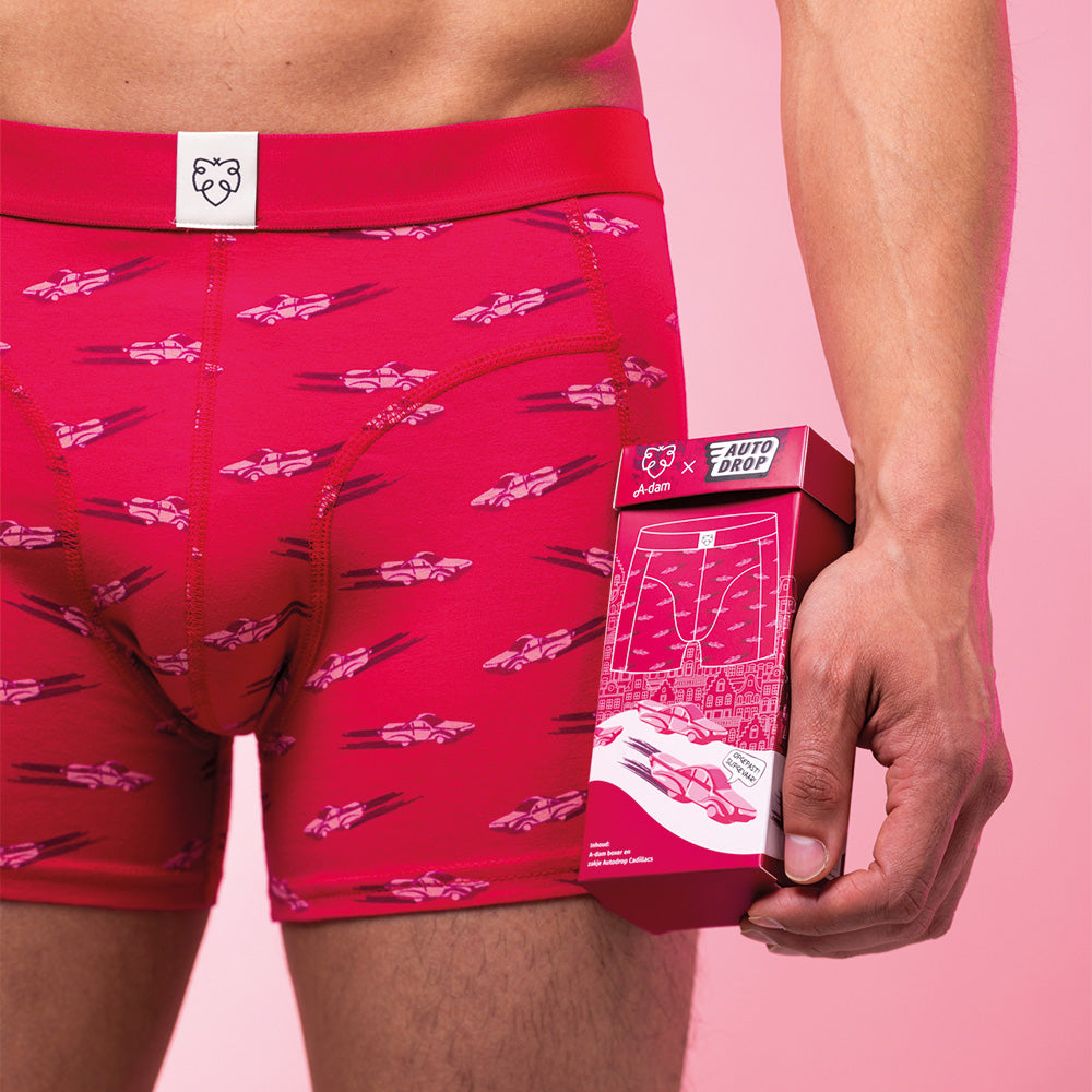 A-dam x Autodrop boxer en Fliptop doosje