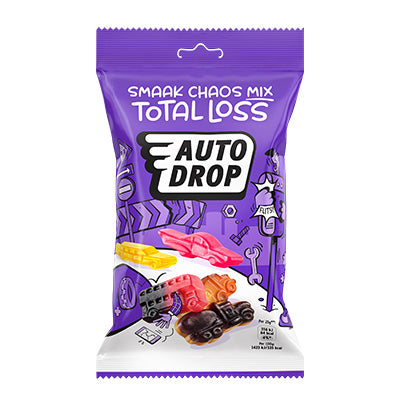 85 gram zakje Autodrop - Smaak Chaos Mix Total Loss