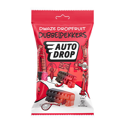85 gram Autodrop Dwaze Dropfruit dubbeldekkers