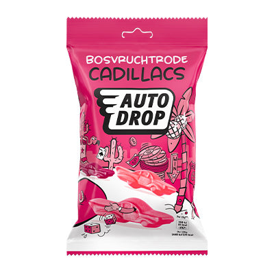 Snackpack Bosvruchtrode Cadillacs