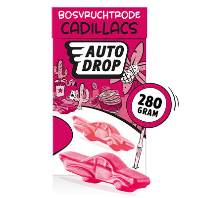 Bosvruchtrode Cadillacs Autodrop