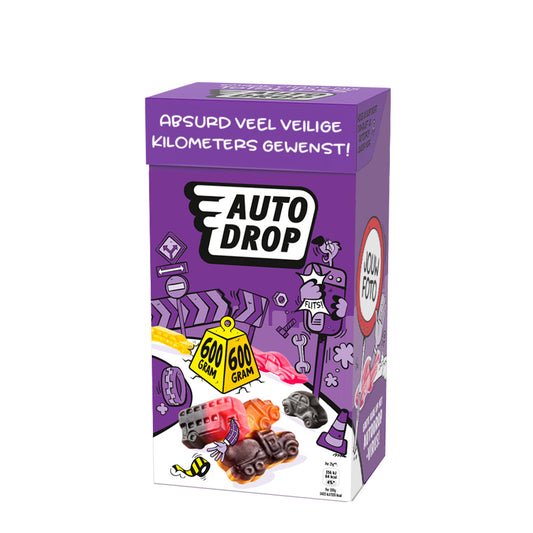 Gepersonaliseerde Autodrop-verpakking.  600 grams Total Loss