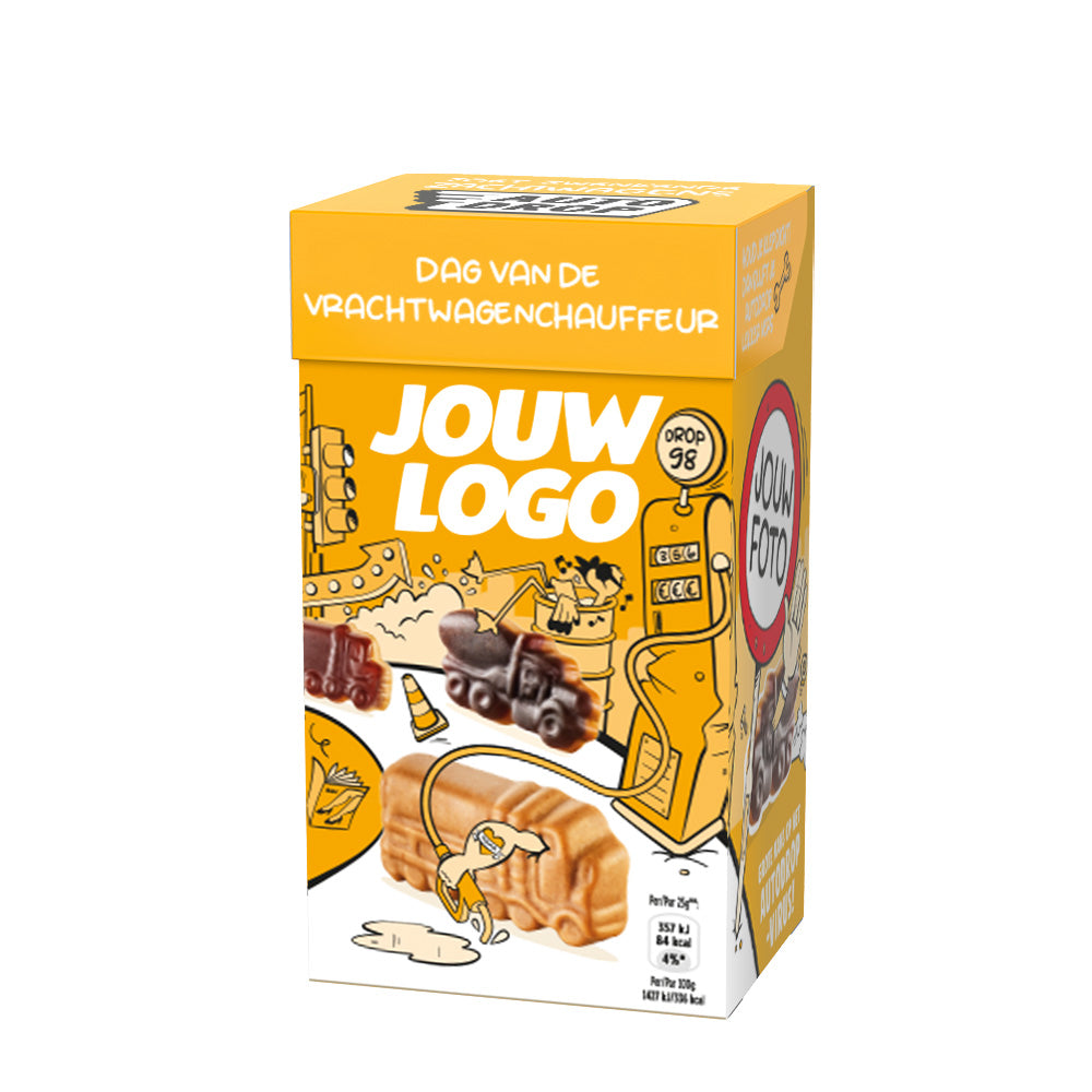 Gepersonaliseerde Autodrop-sleeve. 280 grams Zachtwagens