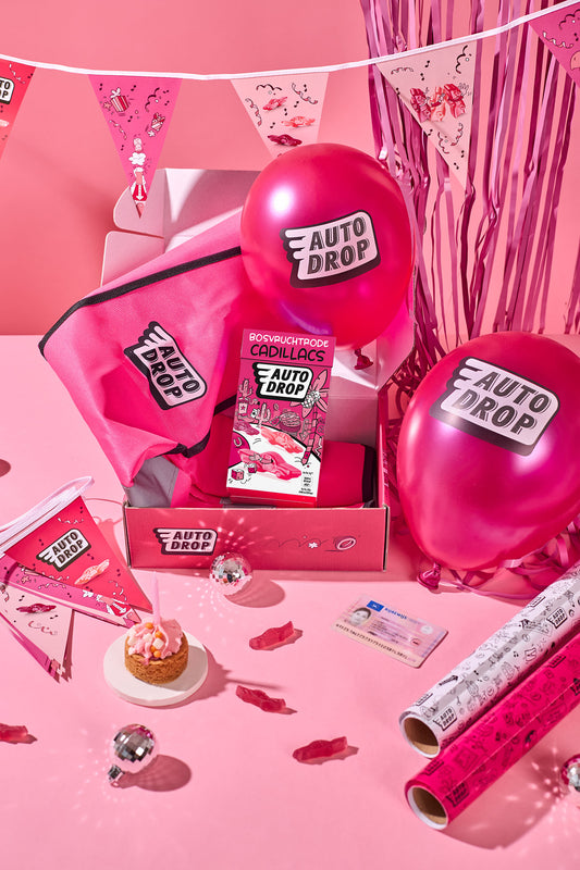 Autodrop Gefeliciteerd-pakket
