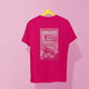 Autodrop roze t-shirt achterkant