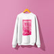 Autodrop Sweater wit achterkant